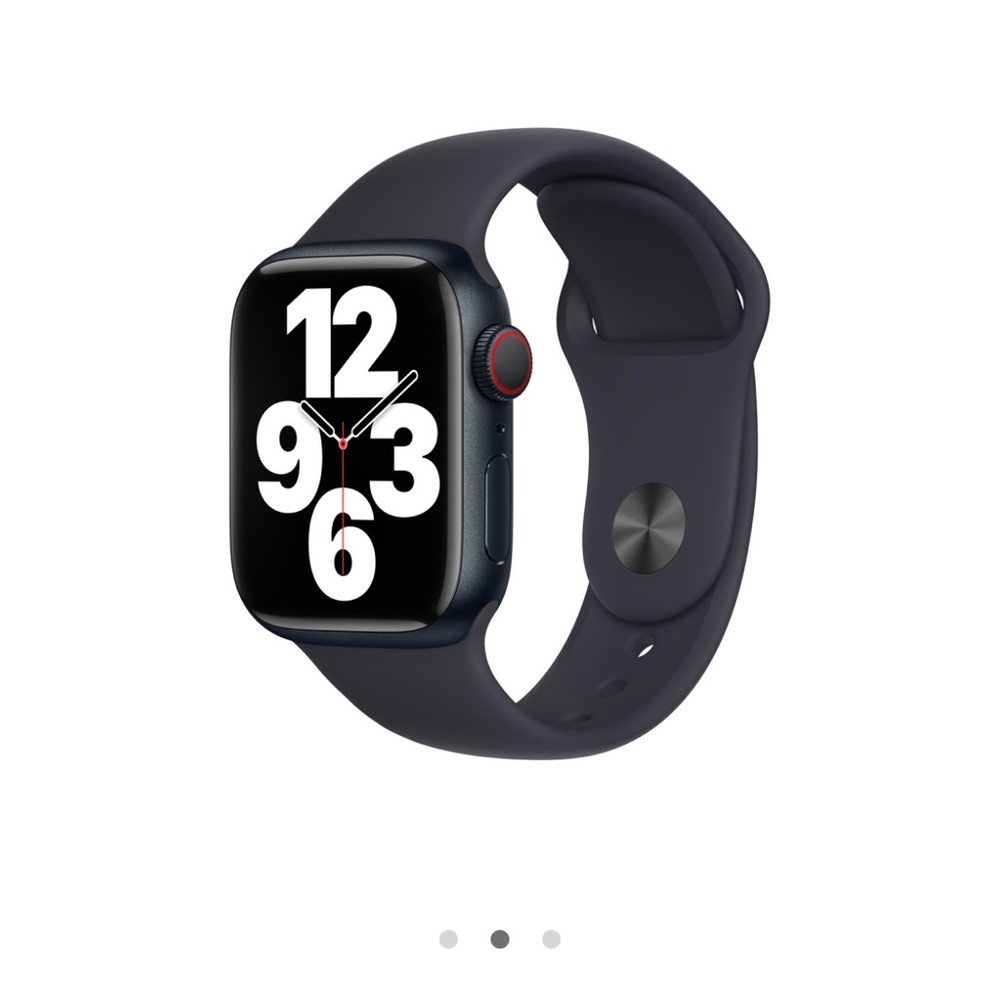Apple 41mm Midnight Sport Band - S/M (Band fits 130–180mm wrists) Color-Midnight
